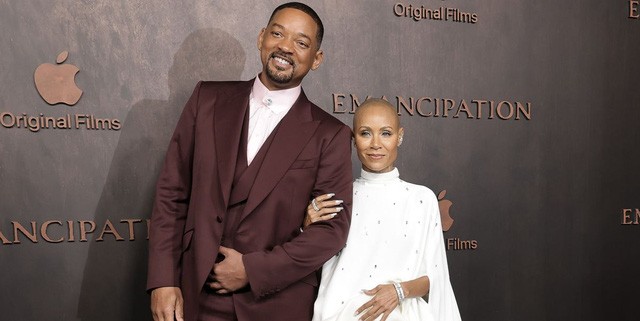 Will Smith và vợ lần đầu xuất hiện trên thảm đỏ hậu cái tát Oscar-2