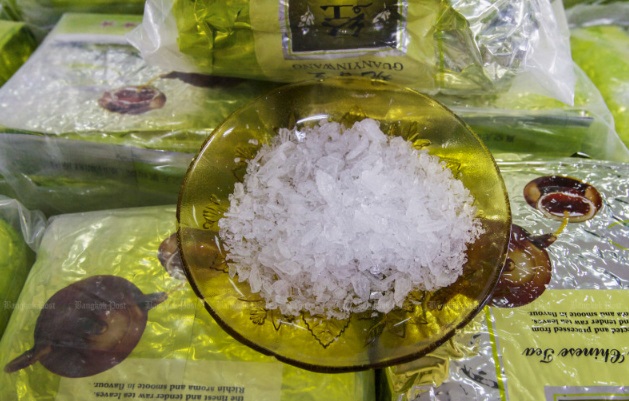 Thái Lan thu giữ hơn 1 tấn ma túy đá trong chưa đầy 1 tuần-1