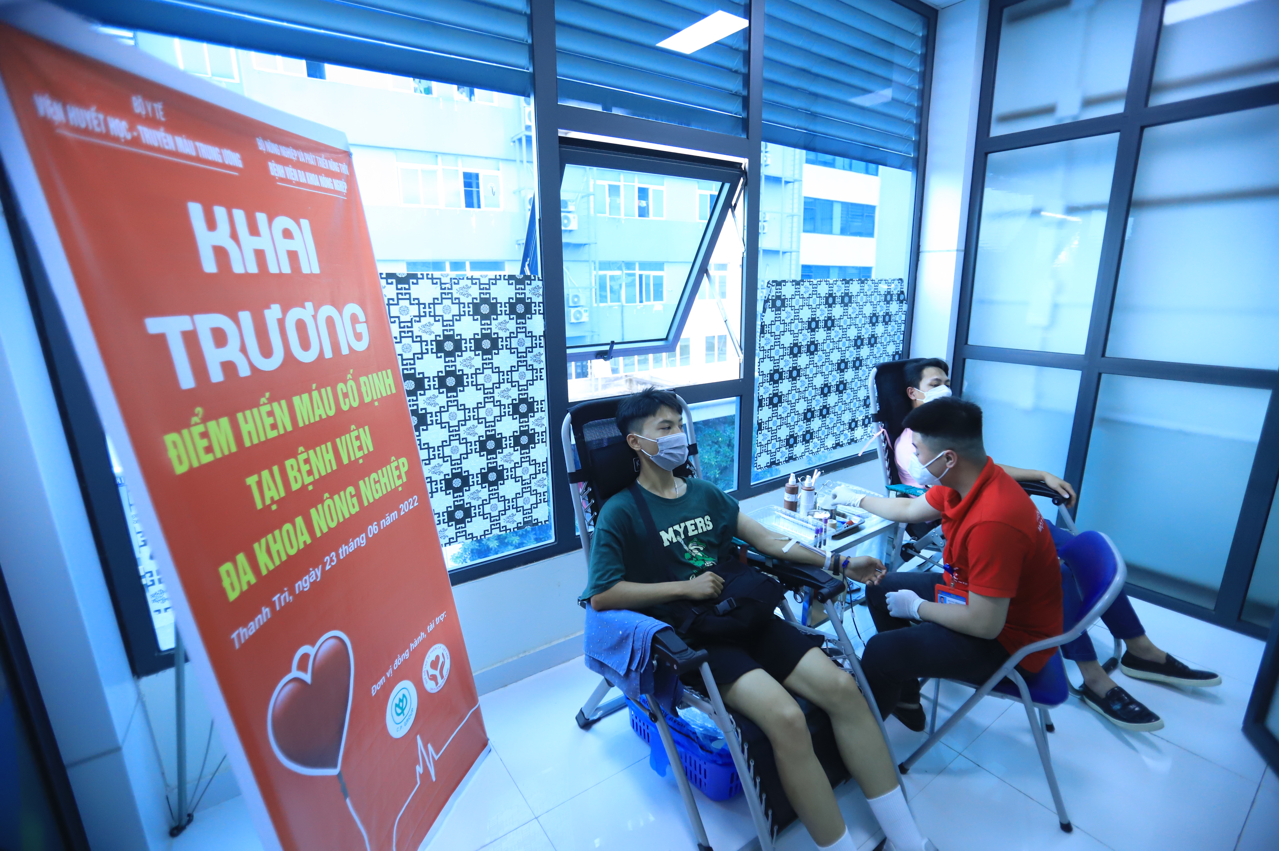 Điểm hiến máu cố định thứ 4 tại Hà Nội chính thức hoạt động-7