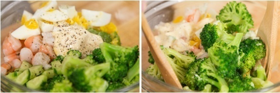 Nắng gắt, làm salad tôm súp lơ thanh mát dễ ăn để cả nhà cùng giải nhiệt-13