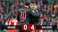 Kết quả Mainz 0-4 Bayern: Cancelo ghi dấu ấn, Bayern thắng tưng bừng ở cúp QG Đức-cover-img