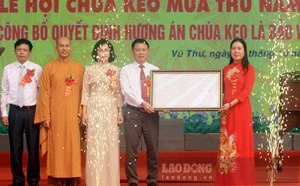 Thái Bình: Khai hội chùa Keo 2022, công nhận Hương án là bảo vật Quốc gia-cover-img
