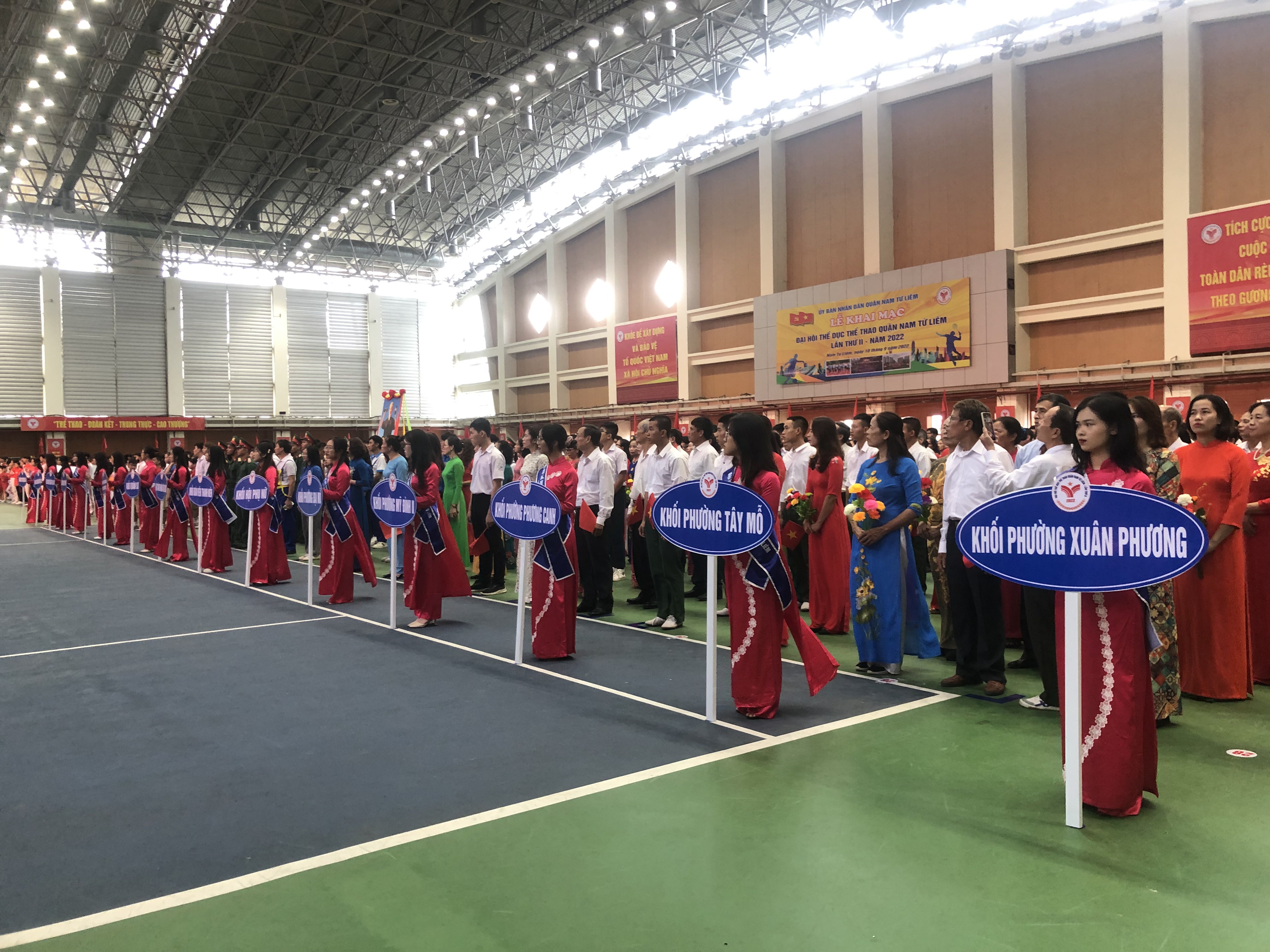 Quận Nam Từ Liêm khai mạc Đại hội thể dục thể thao lần thứ II-1