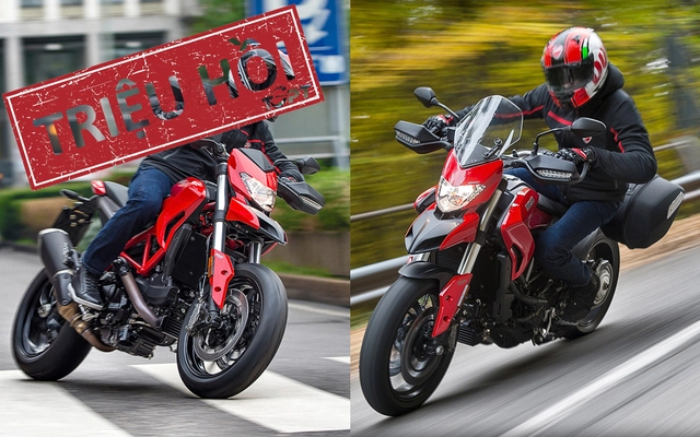 Thế giới 2 bánh: Triệu hồi Ducati Hypermotard và Hyperstrada do nguy cơ rỉ dầu-cover-img