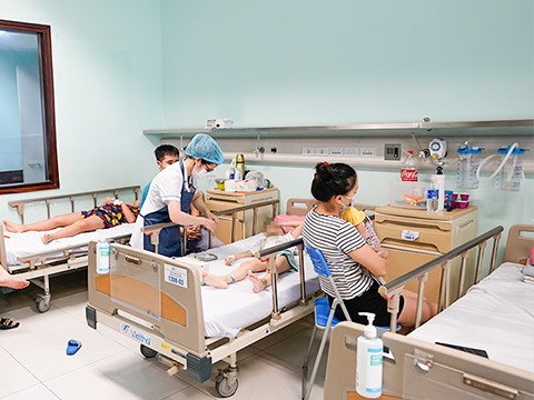 Bệnh viện Nhi Trung ương ghi nhận hơn 1.400 ca mắc virus Adeno-1