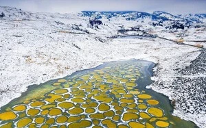 Hồ Chấm Bi tuyệt đẹp có khả năng chữa bệnh ở Canada-cover-img