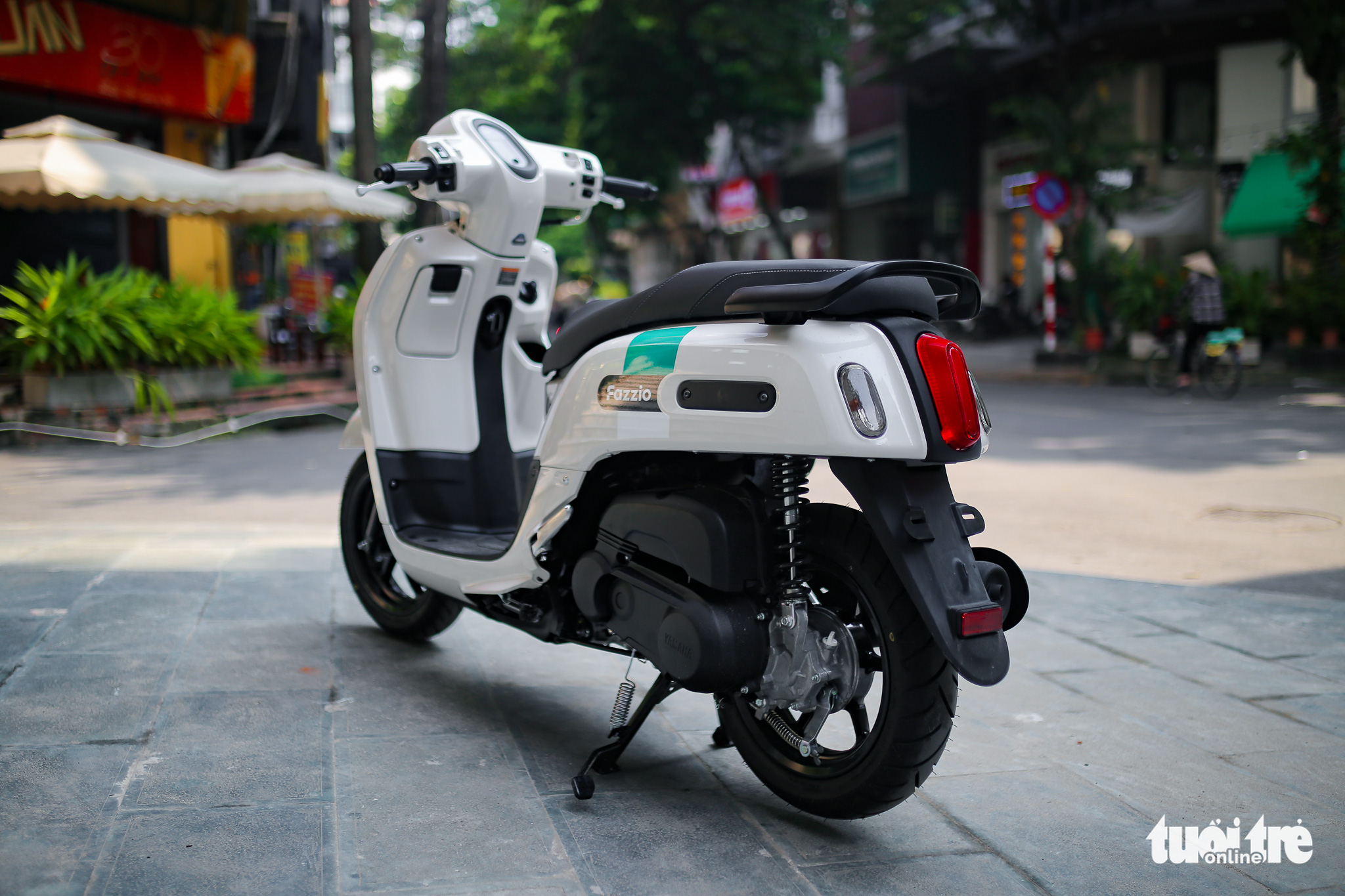 Yamaha Fazzio - Xe tay ga kiểu dáng lạ, động cơ điện, giá gần 50 triệu đồng-2