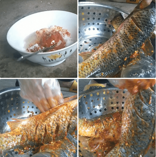 Cách làm cá chép nướng muối ớt giòn ngon hấp dẫn, cay cay tê tê, ăn là mê!-4