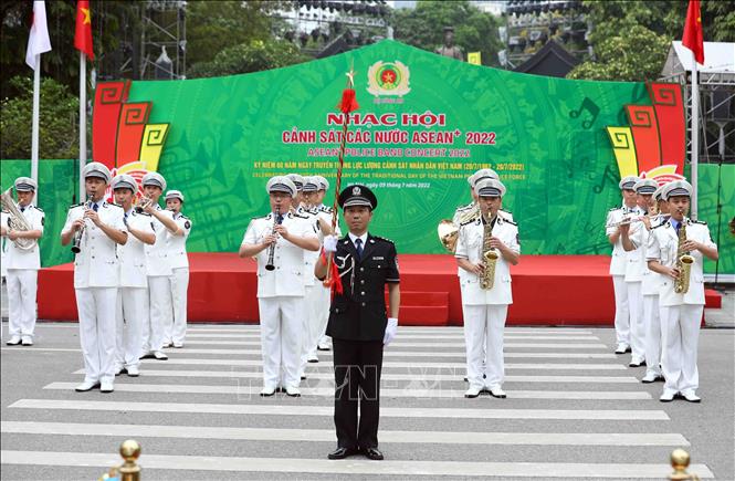 Khai mạc Nhạc hội Cảnh sát các nước ASEAN+ 2022-10