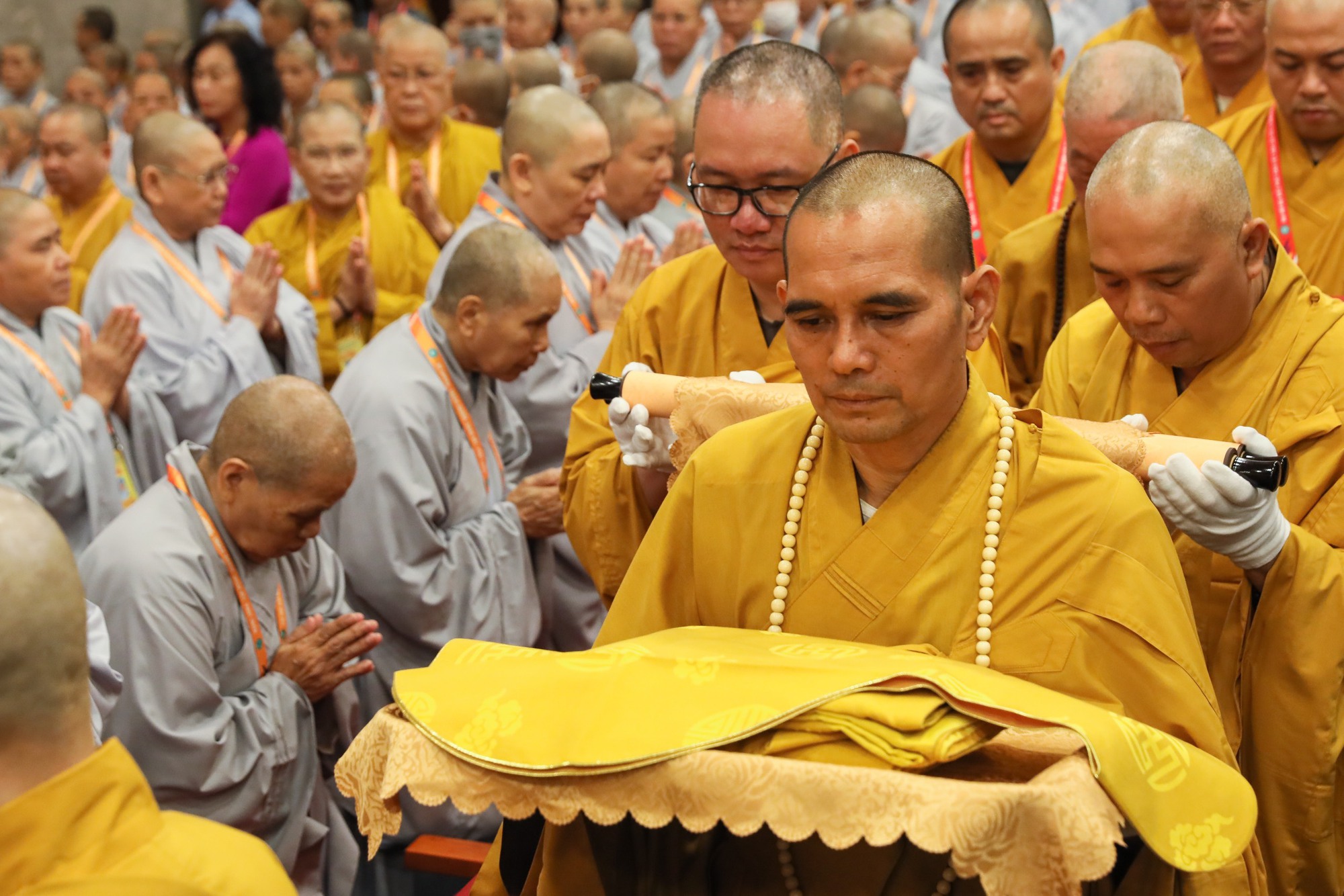 Trưởng lão Hòa thượng Thích Trí Quảng được suy tôn lên ngôi Pháp chủ Giáo hội Phật giáo Việt Nam-1