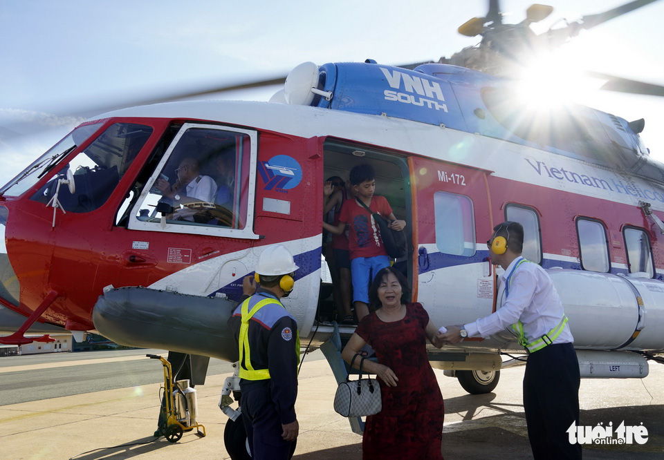 Đề xuất tăng chuyến và bổ sung điểm bay trực thăng ra Côn Đảo-3