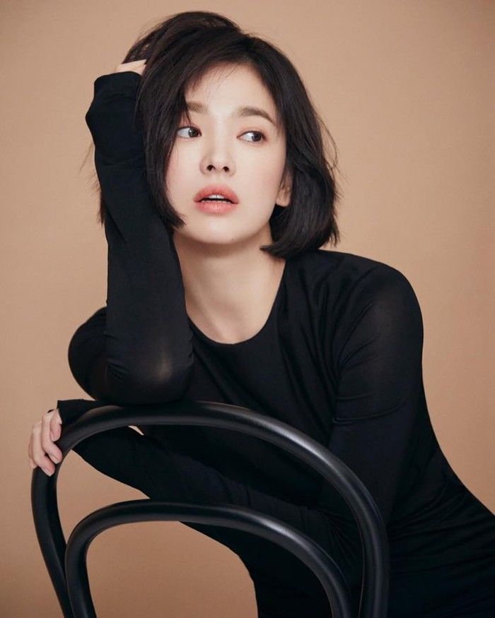 6 kiểu tóc chân ái của Song Hye Kyo, ép thẳng đơn giản hay cắt ngắn cũng toát lên vẻ sang chảnh-6