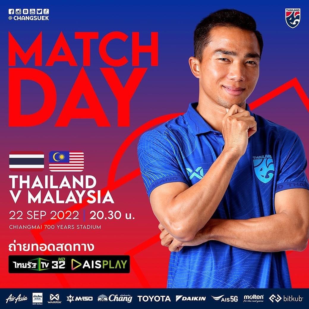 Link xem trực tiếp tuyển Thái Lan vs Malaysia, King's Cup 2022-1