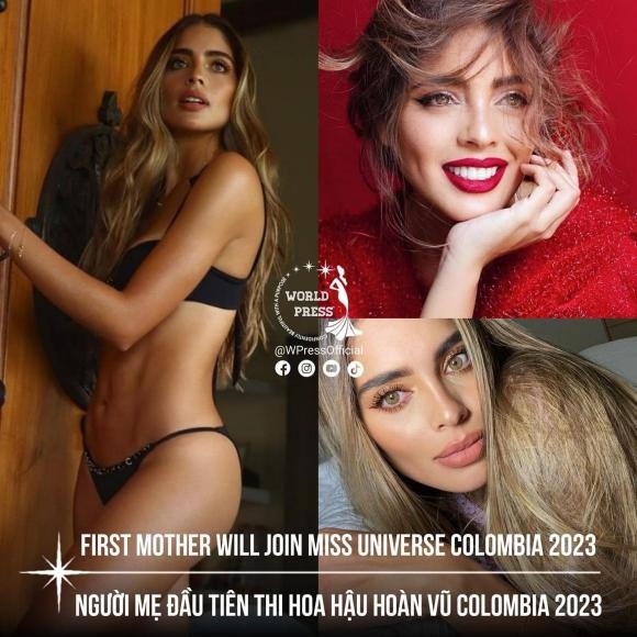 Camila Avella là người mẹ đầu tiên đăng kí tham gia Hoa hậu Hoàn vũ Colombia-1