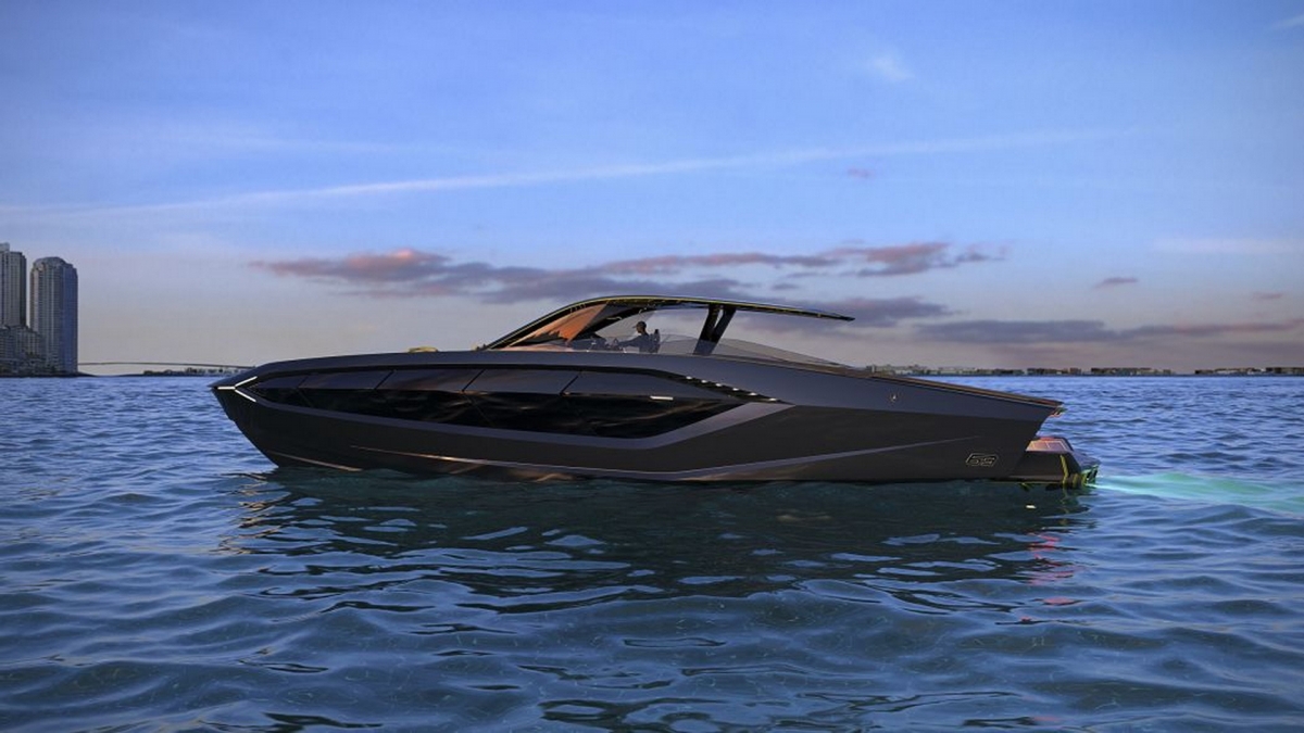 Cận cảnh siêu du thuyền Tecomar Lamborghini 63 4.000 mã lực-15
