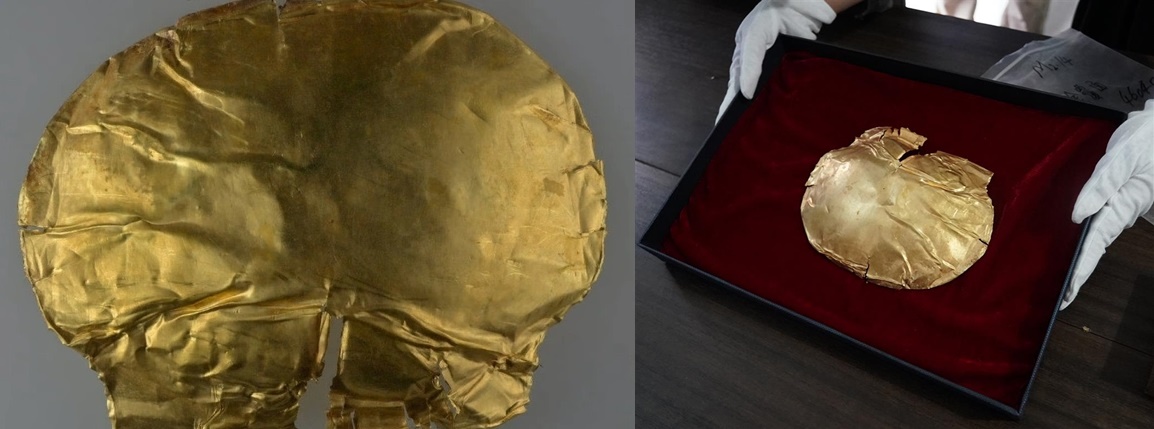 Khai quật cổ mộ 3.000 tuổi, chuyên gia sửng sốt thấy mặt nạ vàng-7