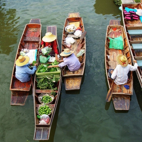 5 khu chợ nổi gần Bangkok-5