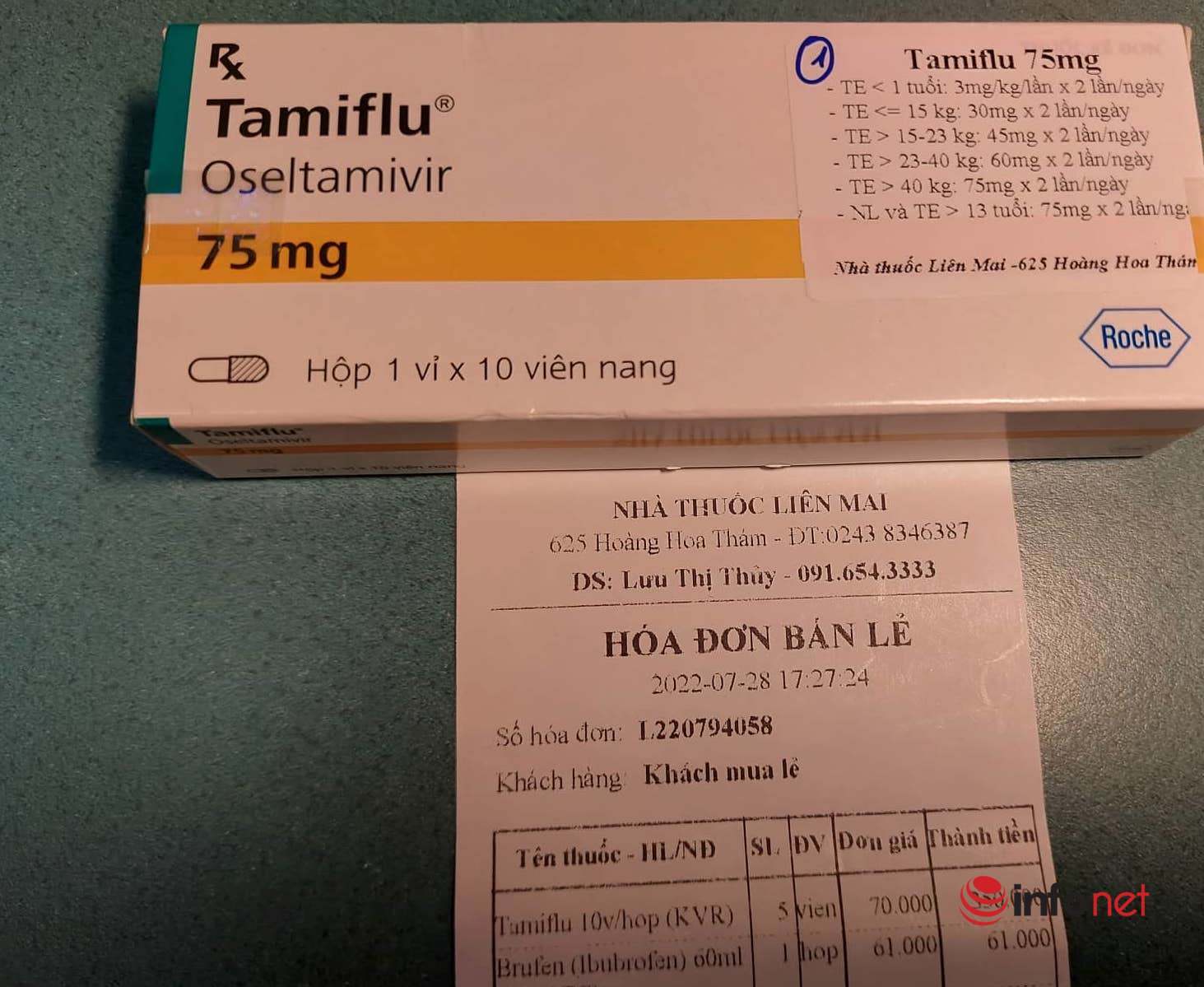 Đi 5 cửa hàng mới mua được 5 viên Tamiflu chữa cúm A, giá thuốc được đà 'nhảy múa'-1