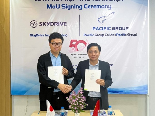 Pacific Group ký kết đơn đặt hàng 100 ô tô bay SD-05 eVTOL của SkyDrive Nhật Bản-1