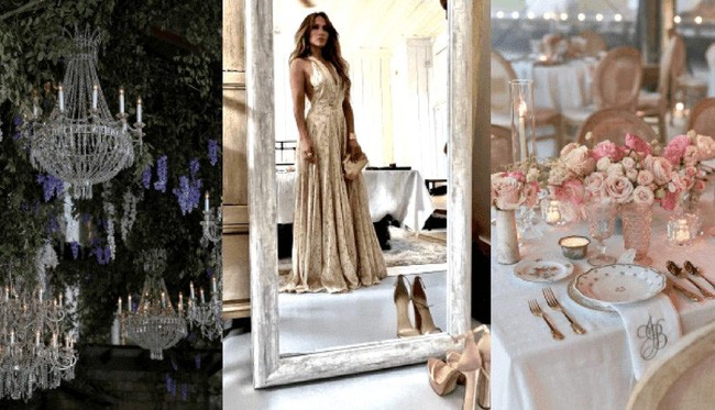 Jennifer Lopez tiết lộ trang phục dạ tiệc bằng vàng trong đám cưới với Ben Affleck-1