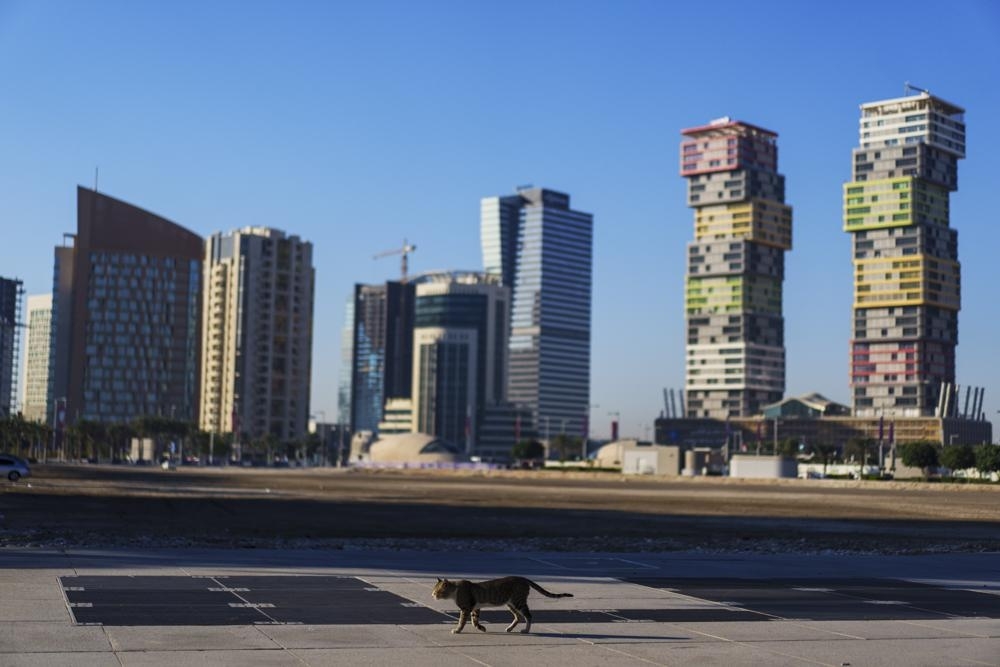 Thành phố trong mơ của Qatar vắng lặng lạ thường-2