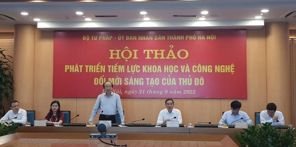 Hà Nội sẽ trở thành trung tâm khoa học, ĐMST của khu vực Đông Nam Á-1