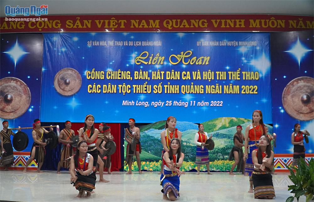 Liên hoan cồng chiêng, đàn hát dân ca tỉnh Quảng Ngãi năm 2022-9