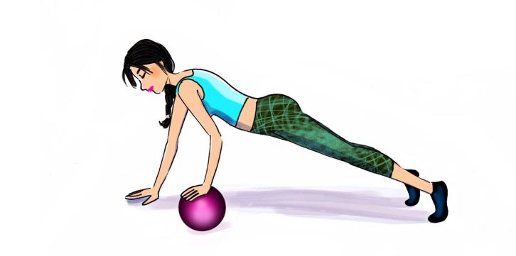 5 bài tập với bóng giúp tăng cường cơ bắp-4