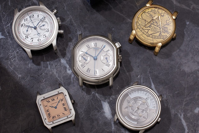 Đấu giá 5 đồng hồ tân cổ điển siêu quý hiếm của Cartier, Franck Muller...-1