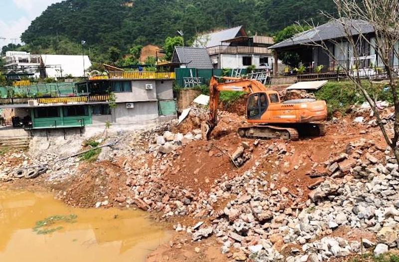 Hà Nội: Tiếp tục phát sinh vi phạm hồ chứa mới tại Sóc Sơn-1