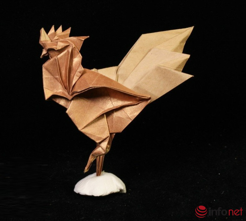 Gặp gỡ chàng trai gấp giấy Origami tạo hình 12 con giáp sinh động gây 'sốt' mạng xã hội-5