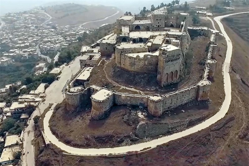 Lâu đài của hiệp sĩ Thập tự chinh ấn tượng nhất thế giới-1