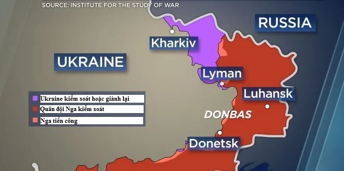 Ukraine tiến công dồn dập, bắt đầu chiến dịch giải phóng tỉnh miền Đông-2