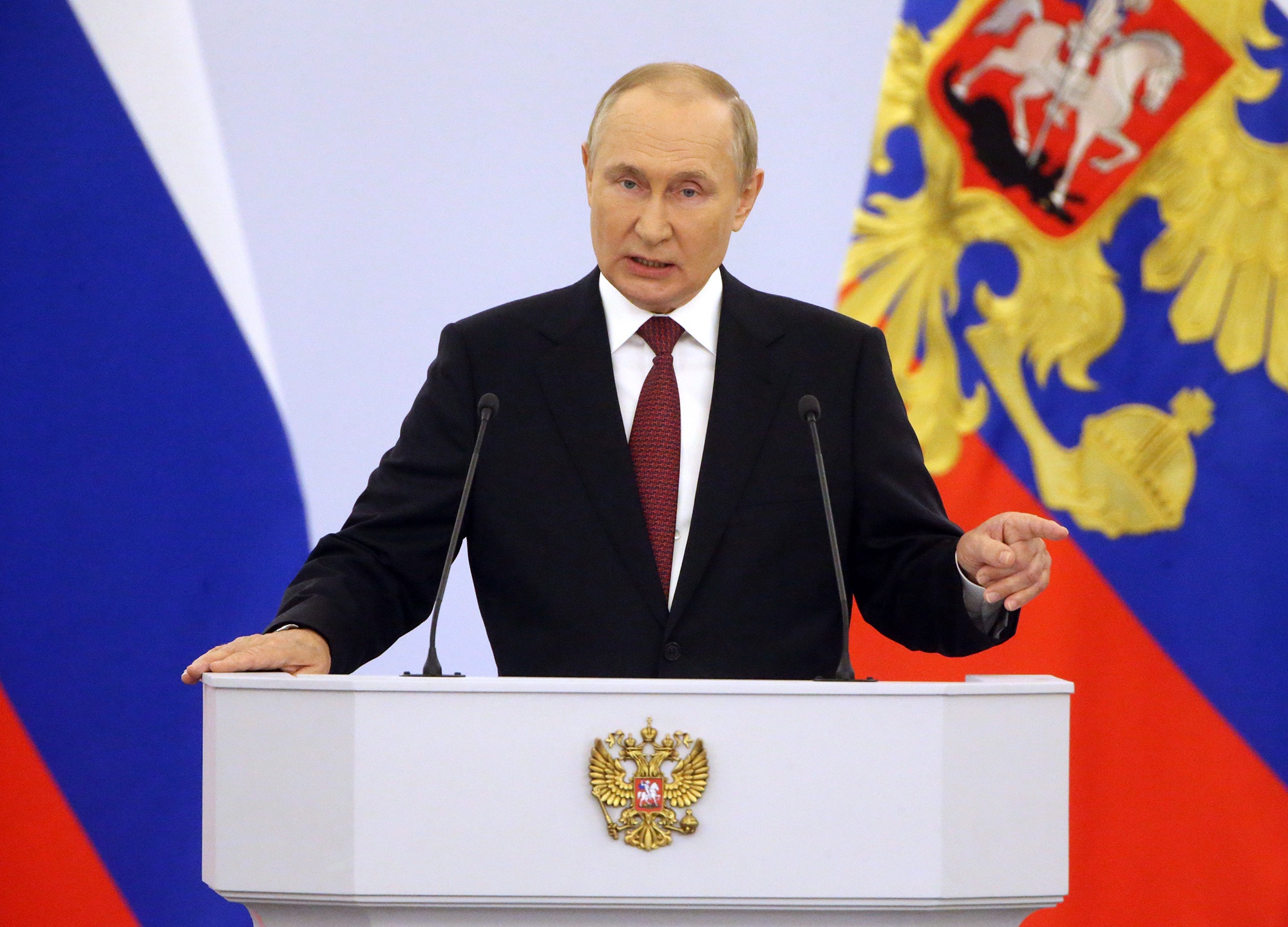 Tổng thống Putin lên tiếng sau lệnh sáp nhập 4 vùng ly khai Ukraine-1