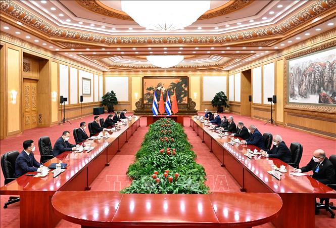 Trung Quốc và Cuba ra tuyên bố chung về làm sâu sắc hơn quan hệ-1