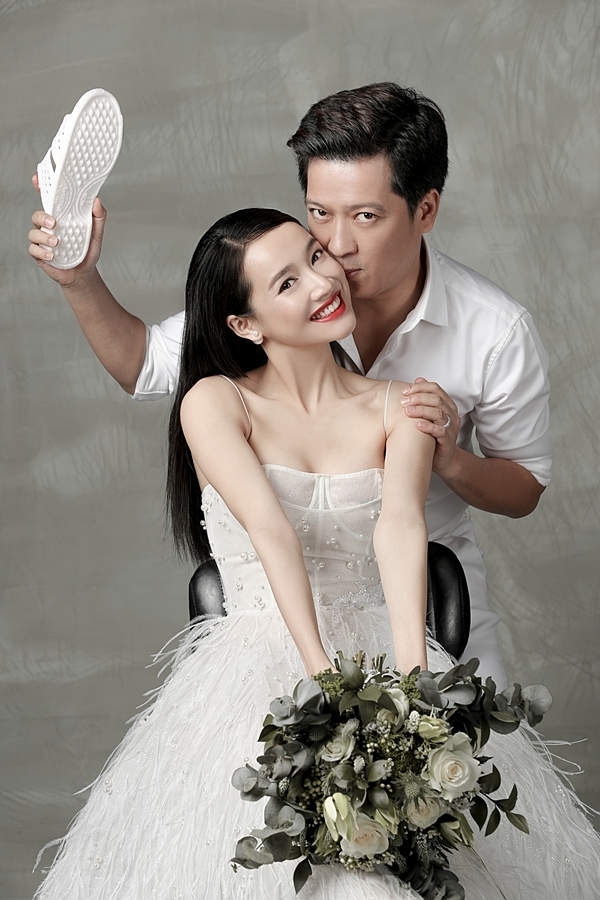 Muôn kiểu chụp ảnh cưới độc lạ của sao Việt-8