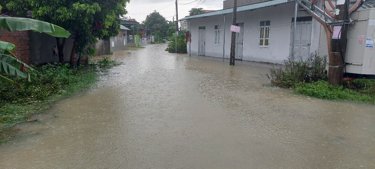 Quảng Ninh: Nhiều địa phương ngập úng cục bộ sau mưa lớn-8