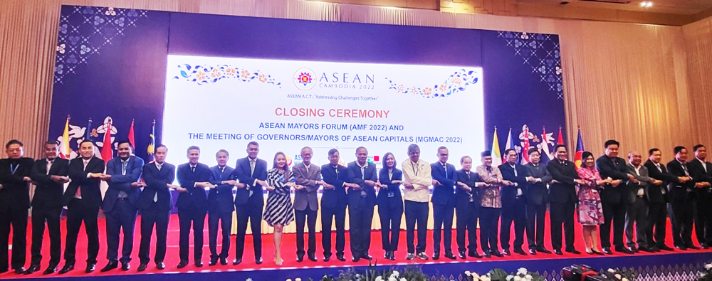 Đoàn đại biểu thành phố Hà Nội dự Hội nghị Thị trưởng Thủ đô các nước ASEAN và Diễn đàn Thị trưởng ASEAN-5