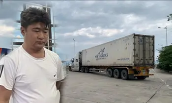Khởi tố tài xế điều khiển container chắn ngang cao tốc Đà Nẵng - Quảng Ngãi-img