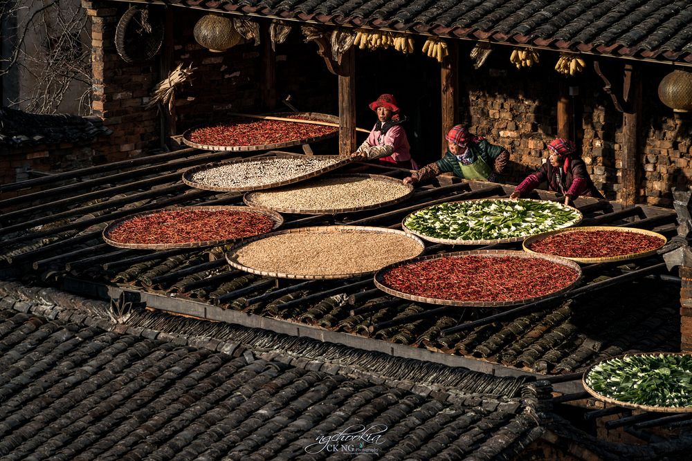 Ngôi làng cổ Trung Quốc lấy thực phẩm phơi khô làm điểm nhấn du lịch-2