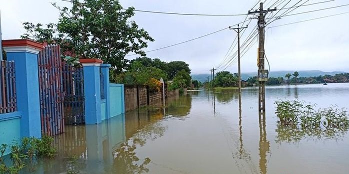 Hồ Yên Mỹ xả lũ, gần 200 hộ dân ở Thanh Hoá chịu cảnh ngập lụt-2