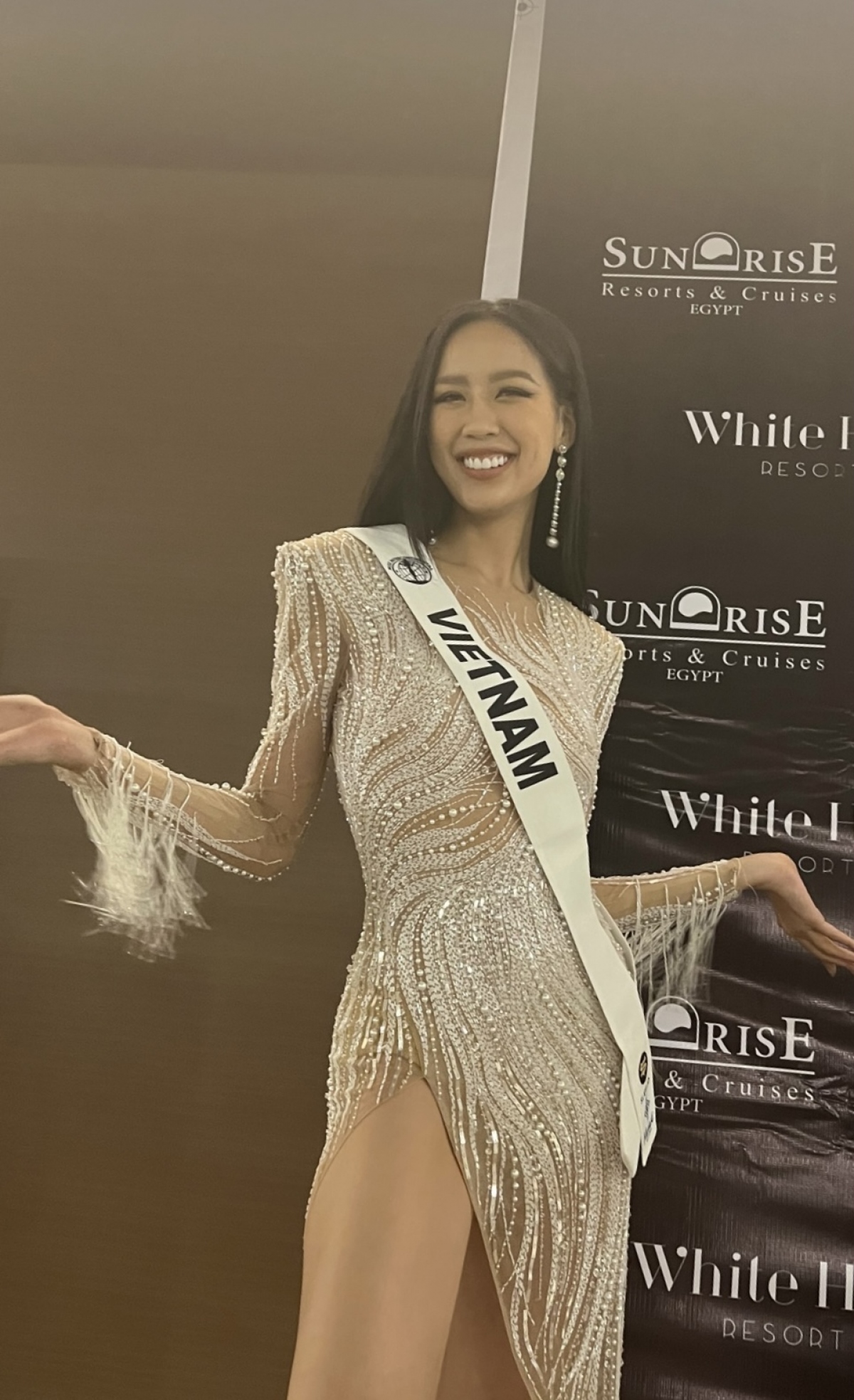 Á hậu Bảo Ngọc chính thức nhận sash Miss Intercontinental 2022 tại Ai Cập-8