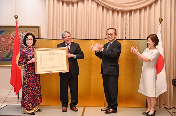 Nhật Bản vinh danh đóng góp của PGS.TS Hà Hùng Cường trong quan hệ hợp tác tư pháp-1