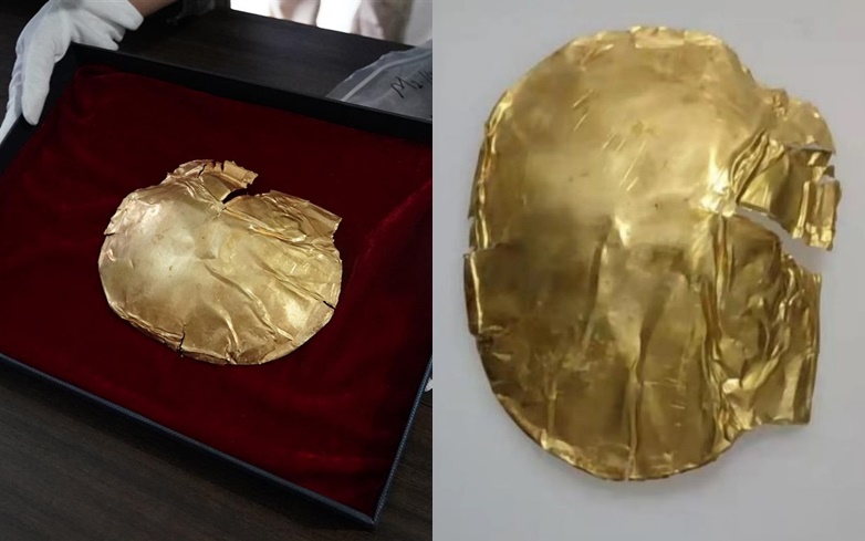 Khai quật cổ mộ 3.000 tuổi, chuyên gia sửng sốt thấy mặt nạ vàng-6