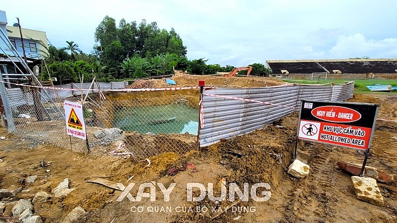 Phòng, chống siêu bão Noru: Công trường xây dựng chấp hành nghiêm Công điện khẩn của Chủ tịch UBND tỉnh Quảng Ngãi-8