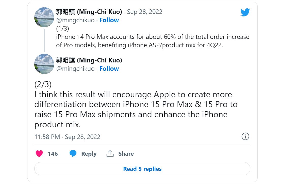 Dòng iPhone 15 Pro sẽ vượt trội và đẳng cấp hơn hẳn so với iPhone 15 thường-1