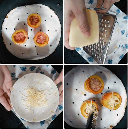Cách làm cà chua nhồi thịt chuẩn ngon, lạ miệng và siêu đơn giản cùng nồi chiên không dầu tại nhà!-6