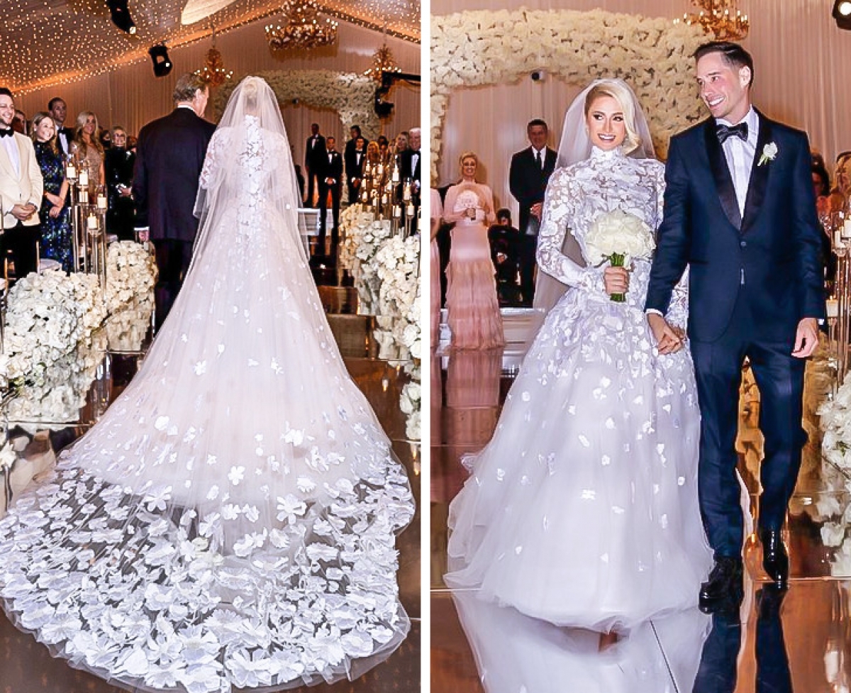 Những đám cưới của người nổi tiếng đẹp như bước ra từ cổ tích Disney-3
