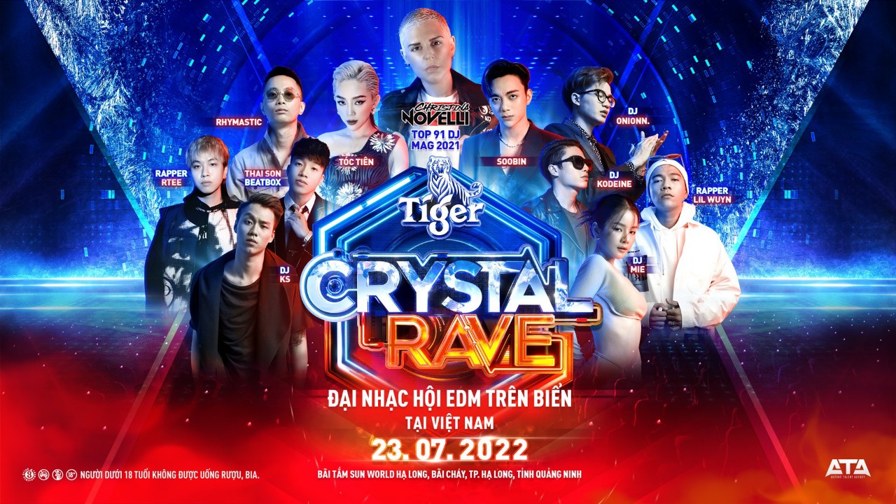 Crystal Rave Hạ Long - Lễ hội âm nhạc EDM trên biển đổ bộ tại Bãi Cháy-3