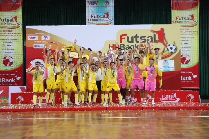 Sài Gòn FC vô địch Futsal HDBank Cúp Quốc gia 2022-2
